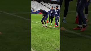 Mbappé impressionné par le style Konaté 😂🕺 [upl. by Mosora]