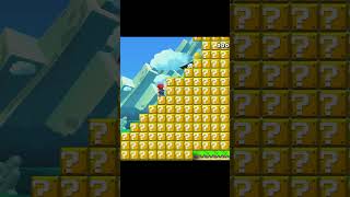 Super Mario Maker 2 Side Scrolling Questionnaire Lucky Block Hop Skip Jump To Finish Level [upl. by Aihtnys]