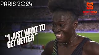 Paris 2024  Jamaicas Junelle Bromfield quotI just want to get betterquot  SportsMax [upl. by Yrrek]