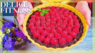 🍰 Gâteau MINCEUR aux Flocons dAvoine 🍓 FRAMBOISES et 🍫 CHOCOLAT 【 MAIGRIR en se RÉGALANT 】 [upl. by Murielle]