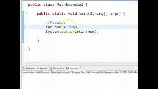 Java  Modulus [upl. by Honeywell]