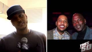 Carmelo Anthony Reveals His Top 3 Favorite NBA Players [upl. by Sotos]