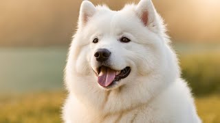 Adorable Samoyed Dog Your Daily Dose of Cuteness [upl. by Codding938]