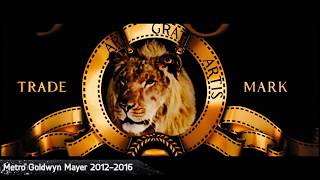 Metro Goldwyn Mayer  Intro History 1917 2016 [upl. by Ydnec]