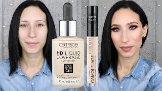 Catrice HD Foundation amp Concealer  Giulia Bencich [upl. by Eph]