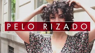 Cómo lucir una MELENA RIZADA natural y bonita [upl. by Zoa]