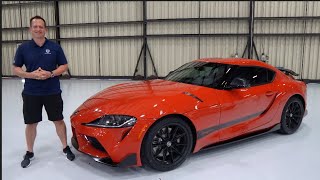 Is the 2024 Toyota GR Supra 45th Anniversary Edition the BEST new performance car [upl. by Auberta]