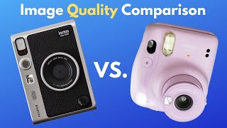 Fujifilm Instax Mini EVO vs Mini 11 Comparison and Image Quality [upl. by Starkey]