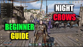 Night Crows Beginner Guide amp TIPS [upl. by Ellerehc]