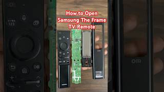 How to Open Samsung TV remote  How to Repair Samsung TheFrame TV Remote Samsungtvremoteytshorts [upl. by Anua]