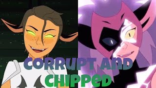 All Corrupt and Chipped Catra Scenes [upl. by Grider489]