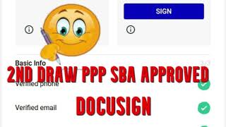 😊Womply Second Draw SBA Approved Gross Income PPP Paycheck Protection Loan Promissory Note Docusign [upl. by Nerej179]