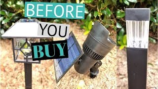 Landscape lighting  Why You DON’T Want Solar Lights [upl. by Fagan]