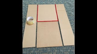 Easy T Shirt Shirt Folder  DIY [upl. by Eudo]