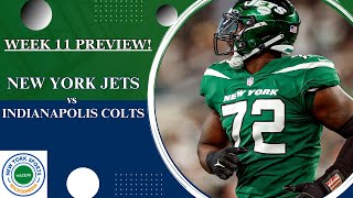 JETS vs COLTS Preview The Matchups The Injuries The Stats [upl. by Tompkins]