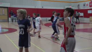 Cromwells Rebels U11 Basketball Vs West Hartford 81023 Fir [upl. by Alrick]