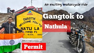 Gangtok to Nathula।। Episode3 ।। Kolkata to Sikkim by bike 🏍️ [upl. by Pris]