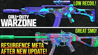 WARZONE New BEST RESURGENCE META LOADOUTS After Update WARZONE Best Setups [upl. by Aicilihp]