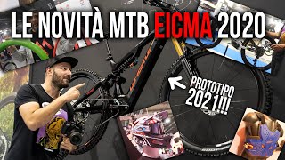 Le Novità mtb EICMA 2020 Ebike enduro dh abbigliamento e antiforatura [upl. by Adila]