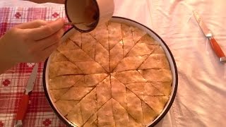 Bosanska Baklava  bajramska sa domaćim korama [upl. by Ycnaffit861]