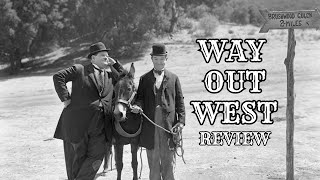 Way Out West 1937 Review [upl. by Einahpats]