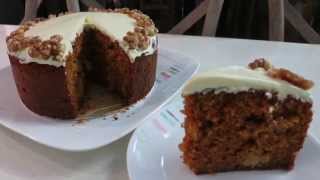 Cafe Style Carrot Cake [upl. by Enileve]