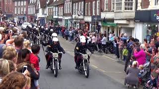 The Royal Signals White Helmets – Final Public Display [upl. by Hadwin]