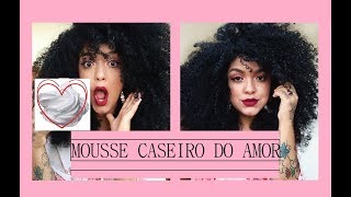 MOUSSE CASEIRO PARA O CABELO [upl. by Yramliw]