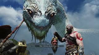 God Of War  Mimir speaks with World Serpent [upl. by Silsby]