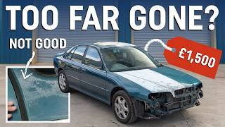 Can Richard Hammond’s workshop save this £1500 forgotten performance saloon [upl. by Earehs428]