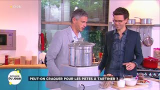 Recette de la pâte à tartiner du chef Christophe Adam [upl. by Joette]