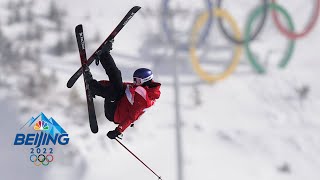 Chinas Eileen Gu stomps final slopestyle run to snatch silver  Winter Olympics 2022  NBC Sports [upl. by Dollar]