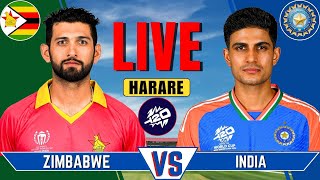 IND vs ZIM Live Match  Live Score amp Commentary  INDIA vs Zimbabwe Live Match [upl. by Eyahs]