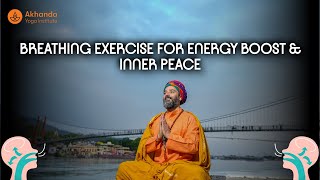 Breathing Exercise For Energy Boost amp Inner Peace  Self Pranayama Advance Practice w Yogrishi [upl. by Drhcir]