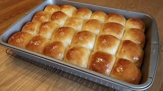 24 Soft Yeast Rolls Bread Machine Method [upl. by Xuerd]