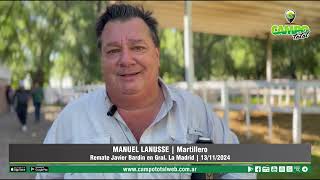 Entrevista a Manuel Lanusse [upl. by Wilkie995]