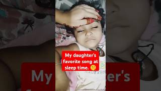 Cute baby sleeping 🤫🤫 Lory Lory Song trending shorts ytshorts viralvideo [upl. by Gorlin735]