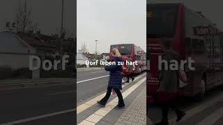 Langselbold is tot aber Eintracht Frankfurt Fan Bus izz da [upl. by Miller]