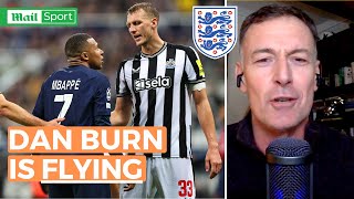 Why isnt Dan Burn playing LB for England  IACU [upl. by Otsedom]