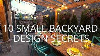 Small Landscape Design Ideas 10 Secrets [upl. by Ymij]