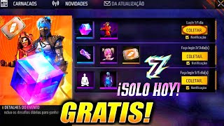 🔥 8 REGALOS DEL EVENTO 7 ANIVERSARIO de FREE FIRE LATAM NUEVO 2024 FECHA CUBO MAGICO GRATIS [upl. by Atnoled]