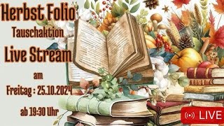 Herbst Folio Tauschaktion von lucaniabelle [upl. by Ecertak]