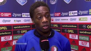 Voorbeschouwing Feyenoord  Vitesse met Terence Kongolo [upl. by Jordon]