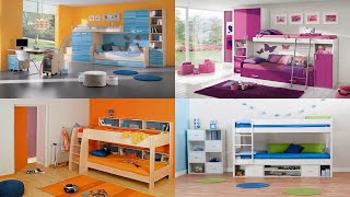 Tendances Déco 2022 Chambre double pour enfants  30 idées pour une chambre partagée [upl. by Lebar959]