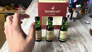 Miniature Whisky Bottle Collection update in Hindi  Mini Alcohol Bottles of Redbreast Irish Whiskey [upl. by Yenffad]