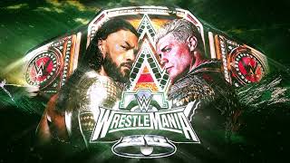 WWE WrestleMania 40 Official Theme Song “Gasoline” by The Weeknd [upl. by Sakiv]