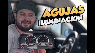 AGUJAS  ILUMINACIÓN  PANCHO RU JETTA MK3 [upl. by Solracesoj]