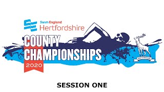 Swim England Hertfordshire County Championships 2020  Session 1 [upl. by Sharp]