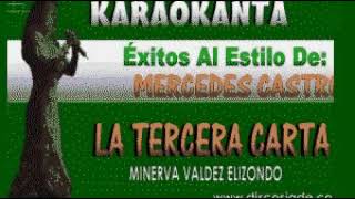 Karaoke La Tercera Carta [upl. by Krall]