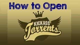 How To Open Kickaas Torrent Site [upl. by Ellesig]